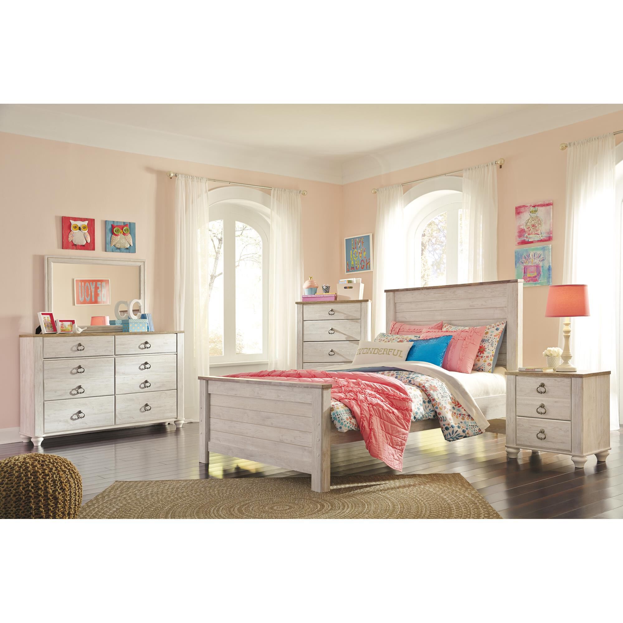 Willowton full panel bed new arrivals