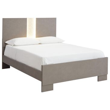 Signature Design by Ashley Surancha Queen Panel Bed in Gray, , large
