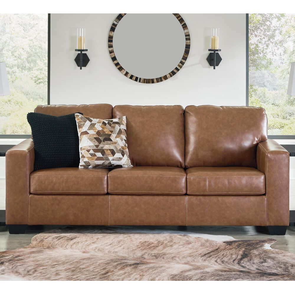 Ashley Bolsena Stationary Sofa in Caramel, , large