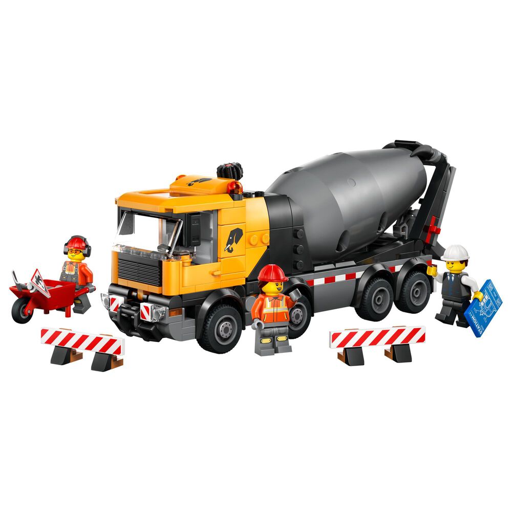 LEGO City Cement Mixer Building Set, , large