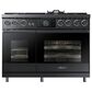 Dacor 48" Professional Dual Fuel Range in Graphite Stainless Steel, , large