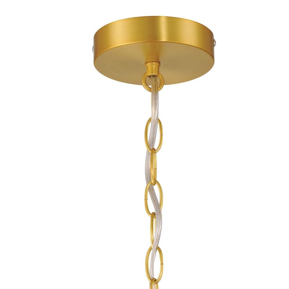 Creative Coop Penelope 1-Light Small Pendant Light with Natural Shade, , large