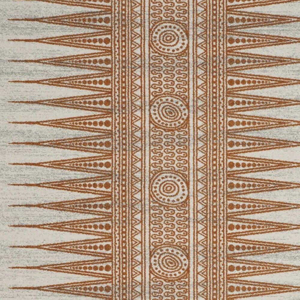 Safavieh Evoke EVK226S 2&#39;2&quot; x 4&#39; Ivory and Orange Scatter Rug, , large