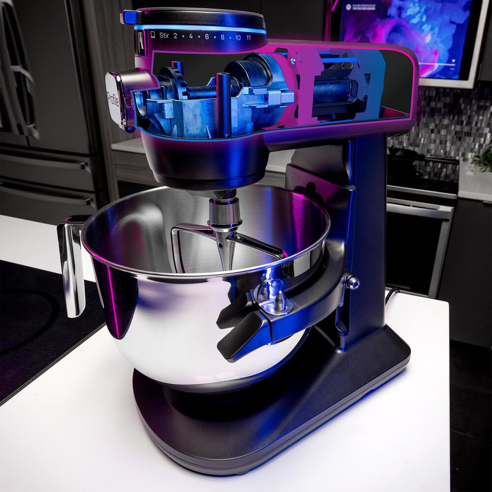 GE Profile Smart Mixer with Auto Sense in Carbon Black, , large