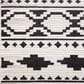 Surya Moroccan Shag MCS-2305  7"10" x 10"3" Black and White Area Rug, , large