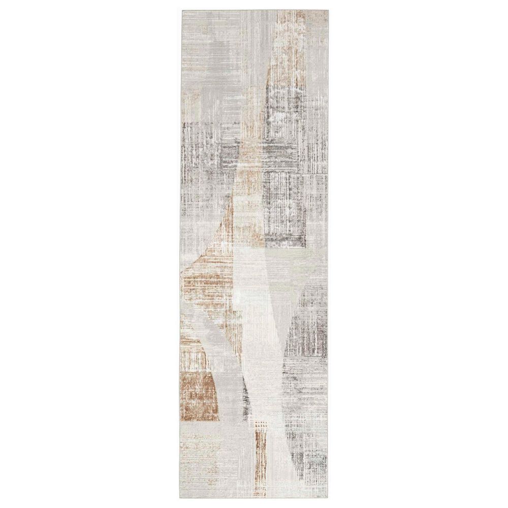 Nourison Sparkle ILI04 Grey 2"3" x 7"6" Runner, , large