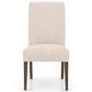 Declan Dining Leg Side Chair in Cognac Washed, , large