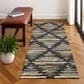 Dalyn Rug Company Kenner KN2 Black 2"3" x 7"6" Runner, , large