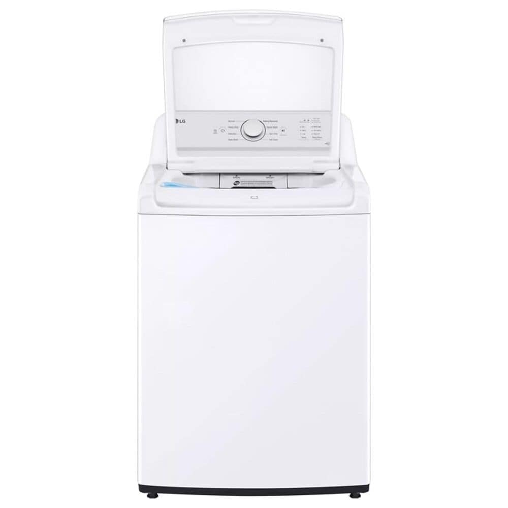 LG 4.1 Cu. Ft. Top Load Washer and 7.3 Cu. Ft. Electric Dryer Laundry Pair in White, , large