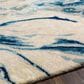 Surya Kavita 2"6" x 8" Navy, Denim, Gray and Light Beige Runner, , large