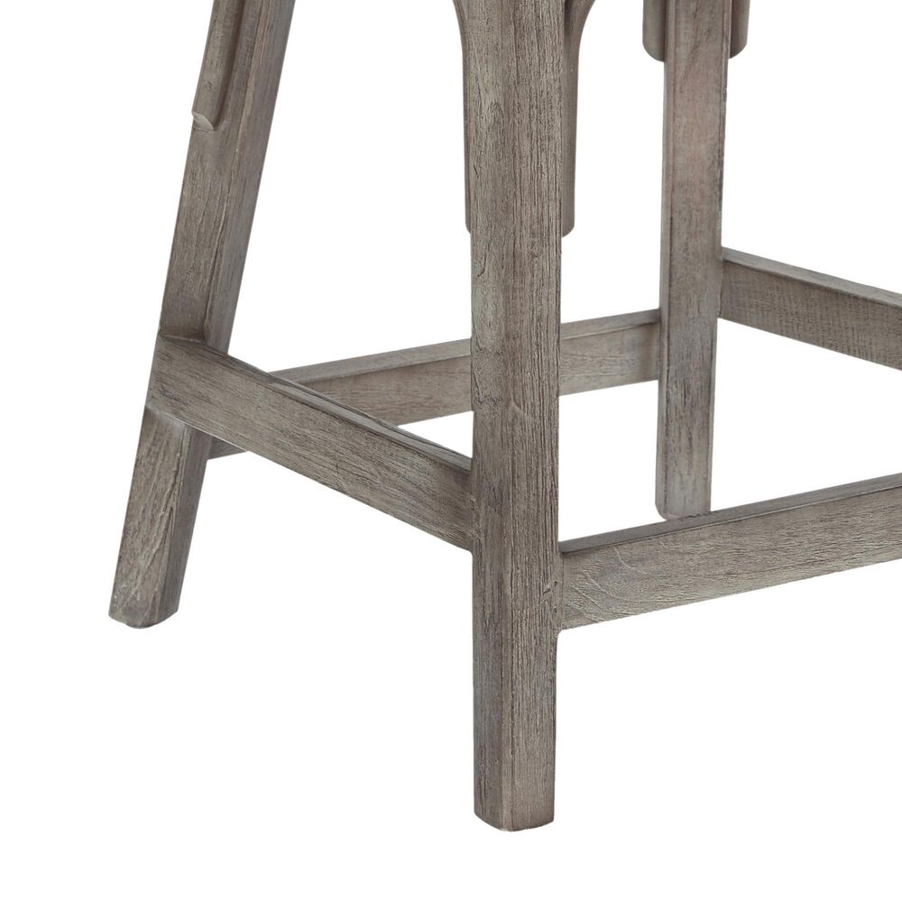 Office Star Products Plantation 24&quot; Counter Stool in Grey, , large