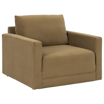 Signature Design by Ashley Lainee Oversized Chair in Honey Velvet, , large