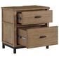 Ashley Tomtyn 2-Drawer Nightstand in Light Brown, , large