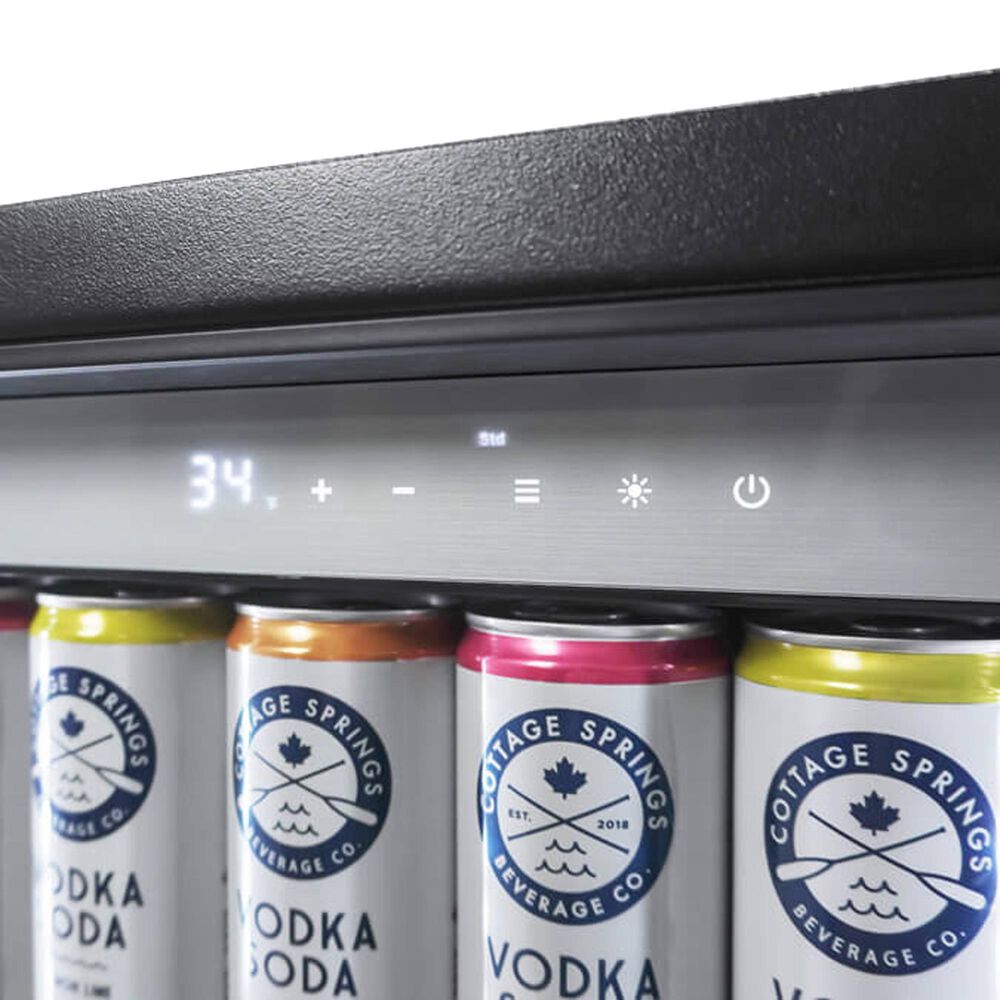 Danby 5.5 Cu. Ft. Built-In Compact Refrigerator in Stainless Steel and Black, , large