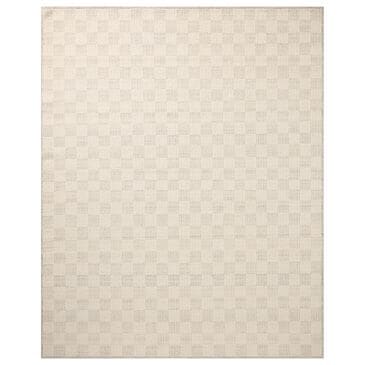 Loloi Knox Ivory and Silver 7"9" x 9"9" Area Rug, , large