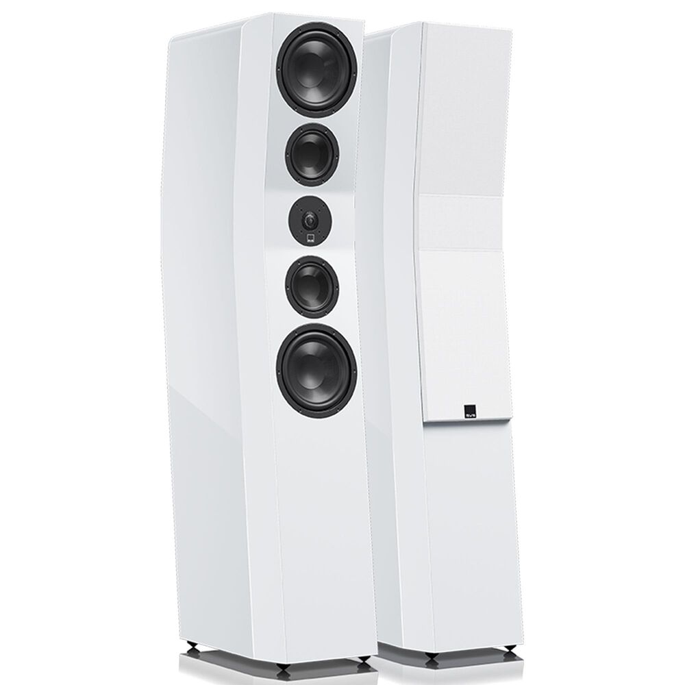 SVS Ultra Evolution Titan Floor Standing Speaker in Piano Gloss White, , large