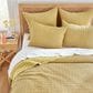 Levtex Mills Waffle 2-Piece Twin Quilt Set in Ochre, , large