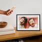 Aura Carver Mat 10" Digital Wi-Fi Photo Frame with Paper Mat in Charcoal, , large