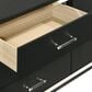 Coaster Tisdall and Lucia 4-Piece Eastern King Bedroom Set in Black and Chrome, , large
