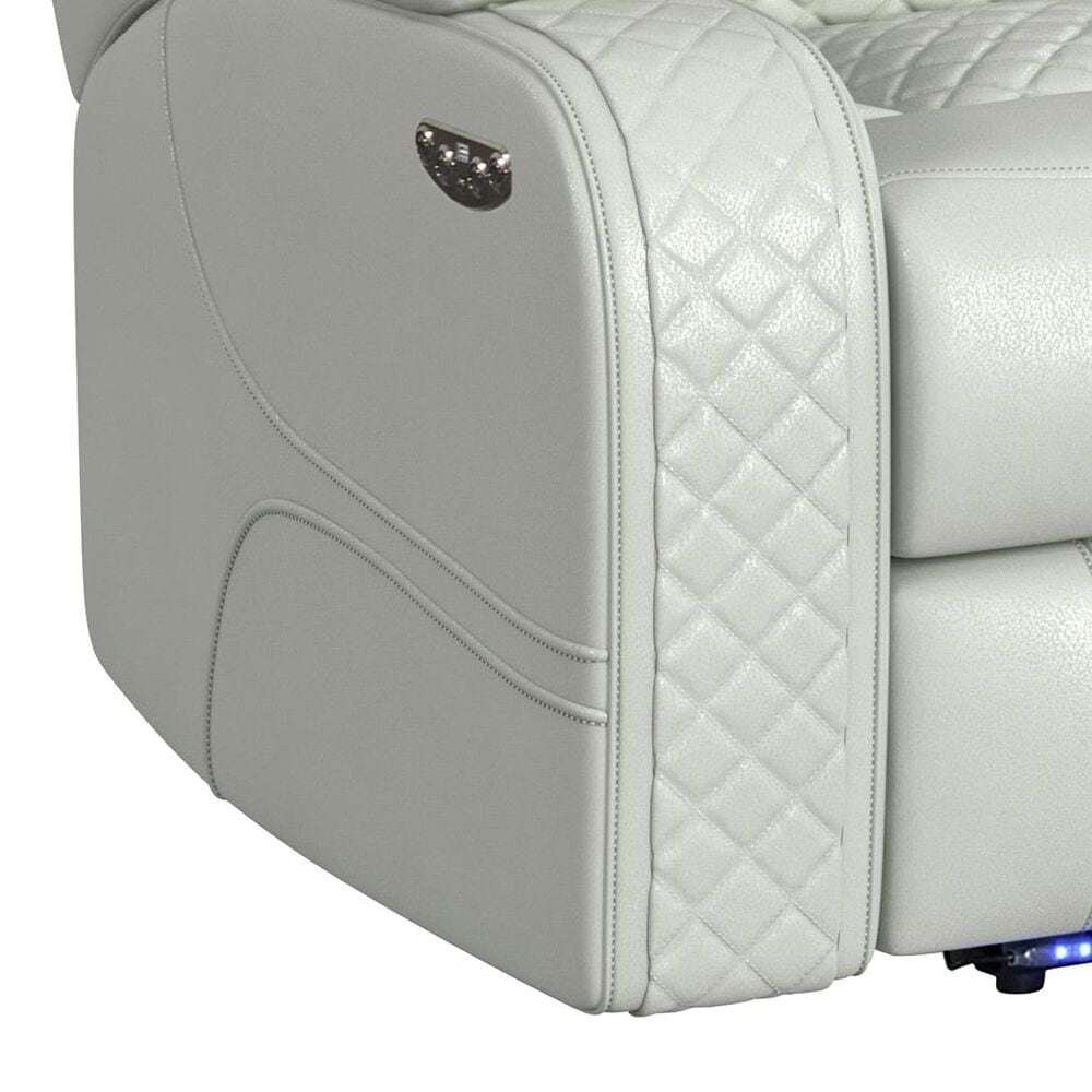 Mayberry Hill Carlo Power Reclining Sofa in Pebble Oyster, , large