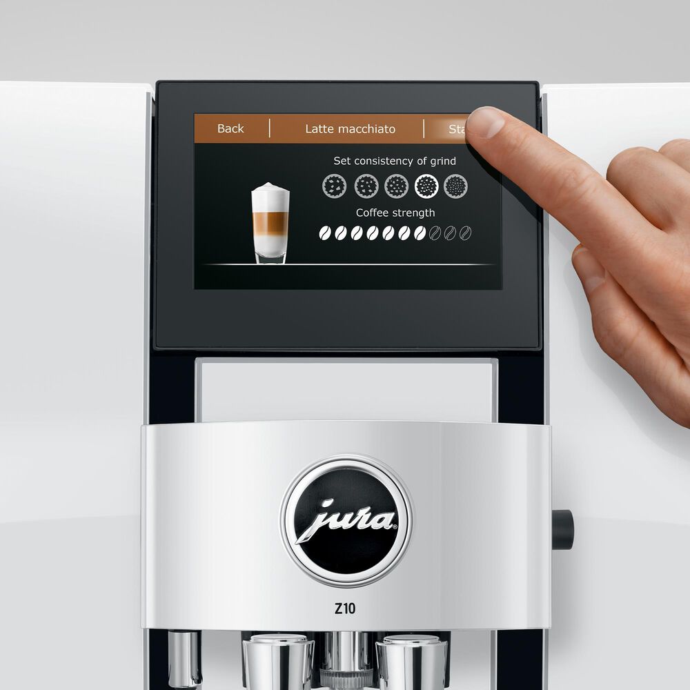 Jura Z10 Automatic Coffee Maker in Diamond White, , large