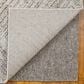 Feizy Vancouver 39NPF 5" x 8" Beige and Brown Area Rug, , large