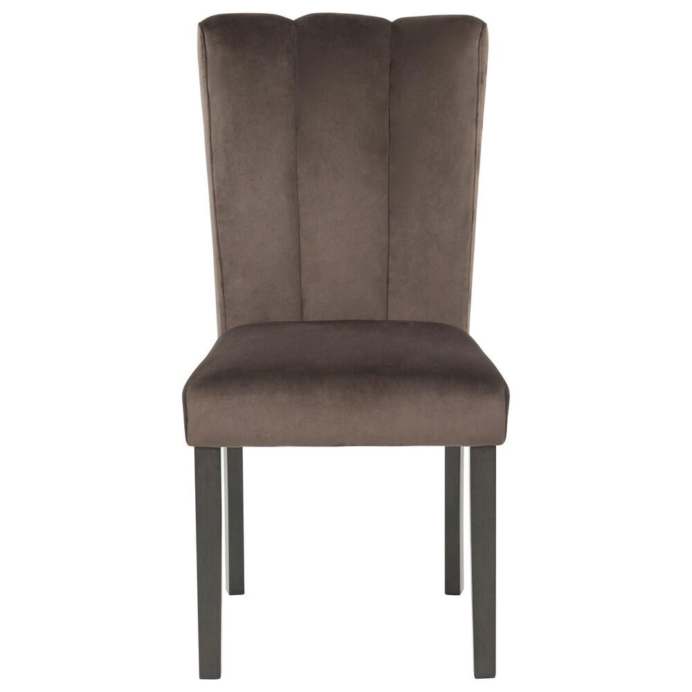 Ashley Jeshina 7-Piece Rectangular Dining Set in White, Dark Brown, Beige, , large