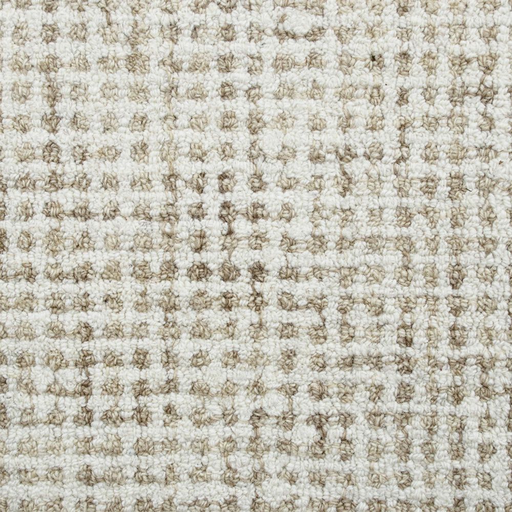 L&amp;R Resources Criss Cross Beige and Ivory 12&#39; x 15&#39; Area Rug, , large
