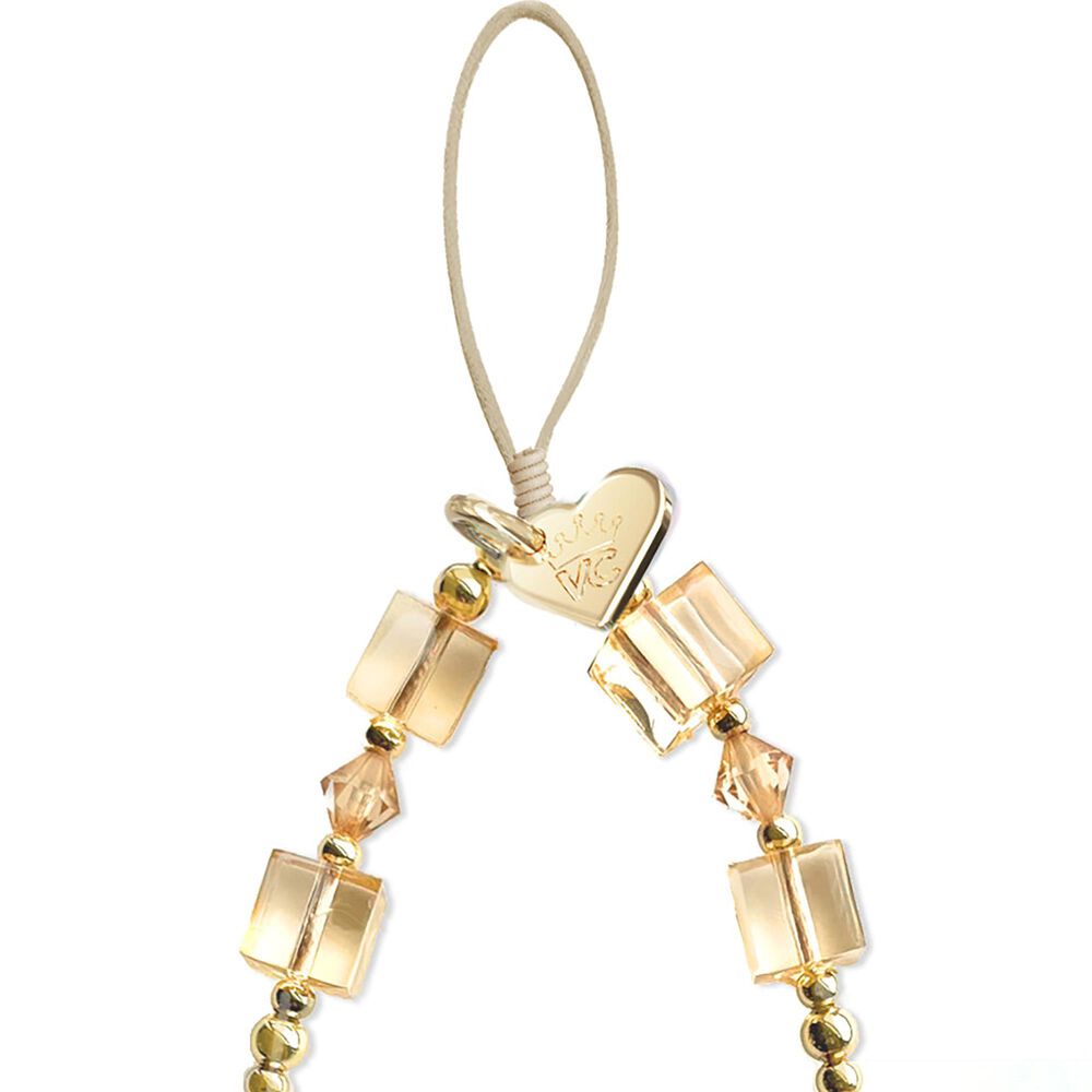 Velvet Caviar Phone Charm in Nude Cube, , large
