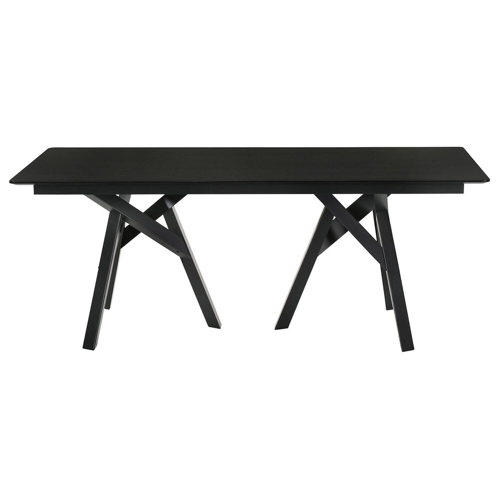 Blue River Cortina and Varde 5-Piece Rectangle Dining Set in Black, , large
