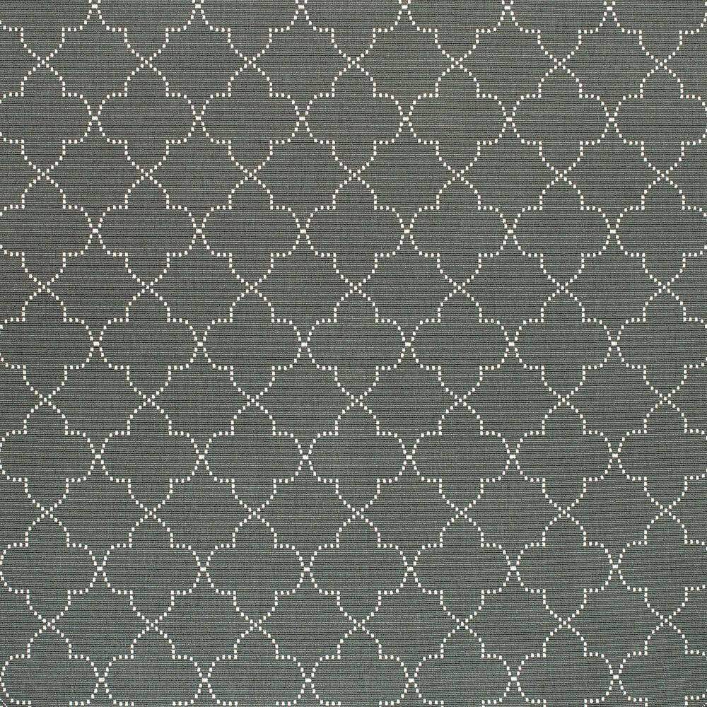 Oriental Weavers Marina 6025L 7&#39;10&quot; Round Grey and Ivory Area Rug, , large