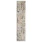Nourison Quarry QUA01 2"2" x 7"6" Beige and Grey Runner, , large