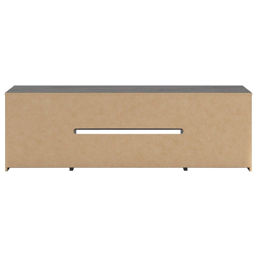 Ashley Cayboni 71" LG TV Stand in Dark Charcoal, , large