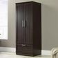Sauder HomePlus Wardrobe in Dakota Oak, , large