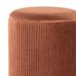 Lumisource Marla 2-Piece Nesting Pleated Ottoman Set in Light Brown, , large