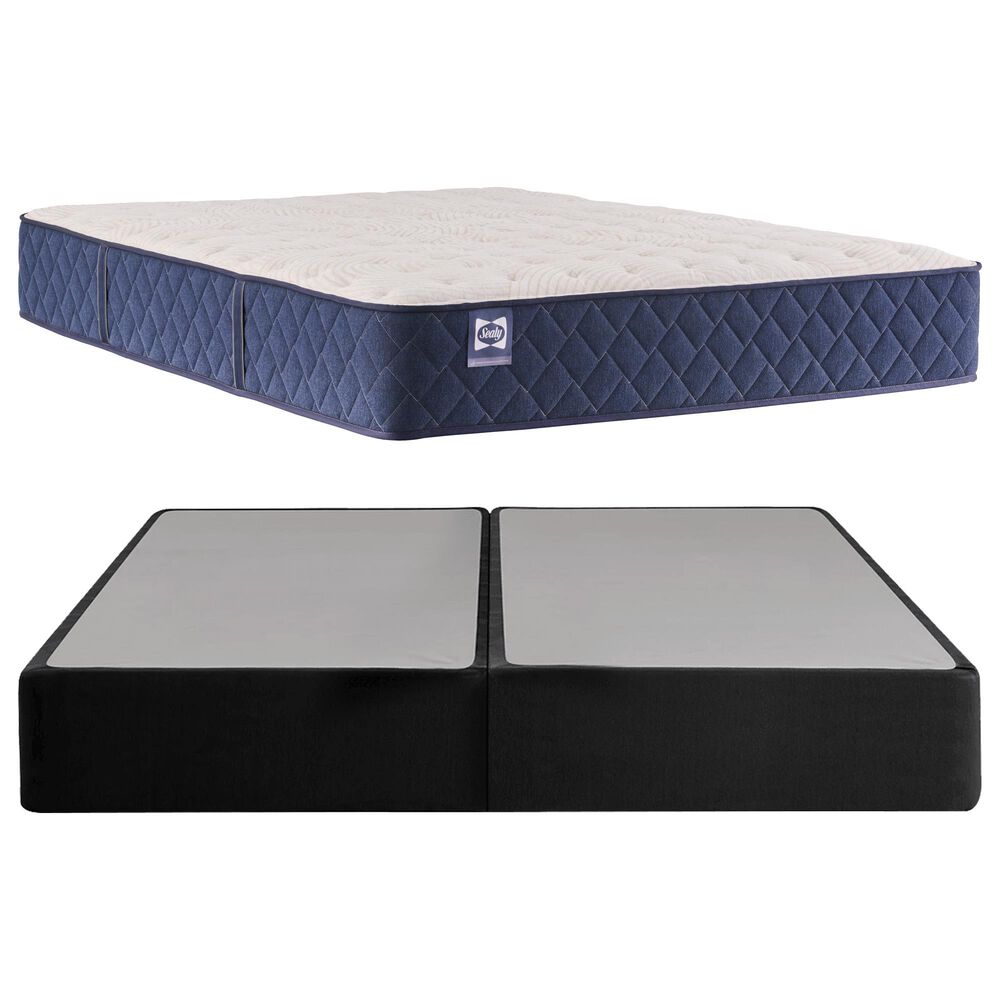 Sealy Safa Park Firm King Mattress with High Profile Box Springs, , large