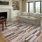 Loloi Levitt Shag 4" x 6" Ivory and Sunset Area Rug, , large