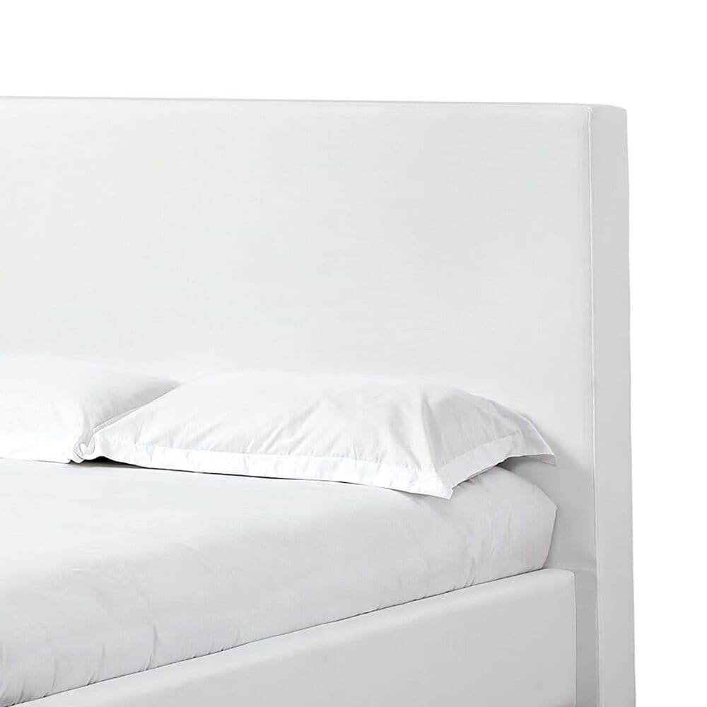 Urban Home One Pearl Queen Upholstered Panel Bed in Pearl, , large