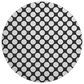 Dalyn Rug Company The Reserve TR13 Black 8" Round Indoor/Outdoor Area Rug, , large
