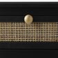 Maple and Jade 12-Bottle Storage Standing Wine Rack in Matte Black, Gold and Brown, , large