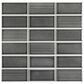 Emser Nagara Gray 11" x 11" Ceramic Mosaic Sheet, , large