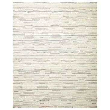 Loloi Bennett 7"9" x 9"9" Ivory and Mist Area Rug, , large