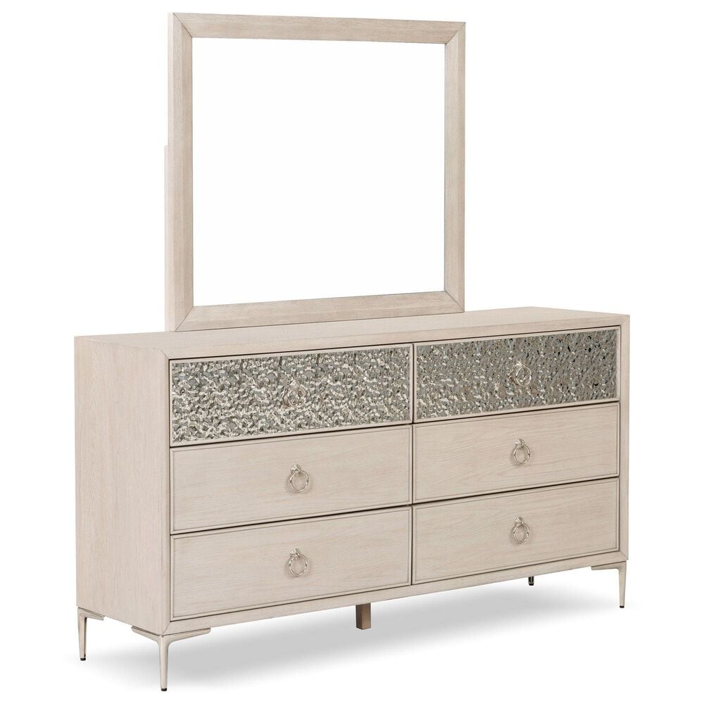 Furniture of America Bashford 6-Piece Queen Bedroom Set in Natural Oak, , large