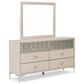 Furniture of America Bashford 6-Piece Queen Bedroom Set in Natural Oak, , large