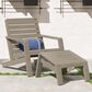 Homestyles Sustain 2-Piece Patio Adirondack Chair Set in Stain Brown, , large