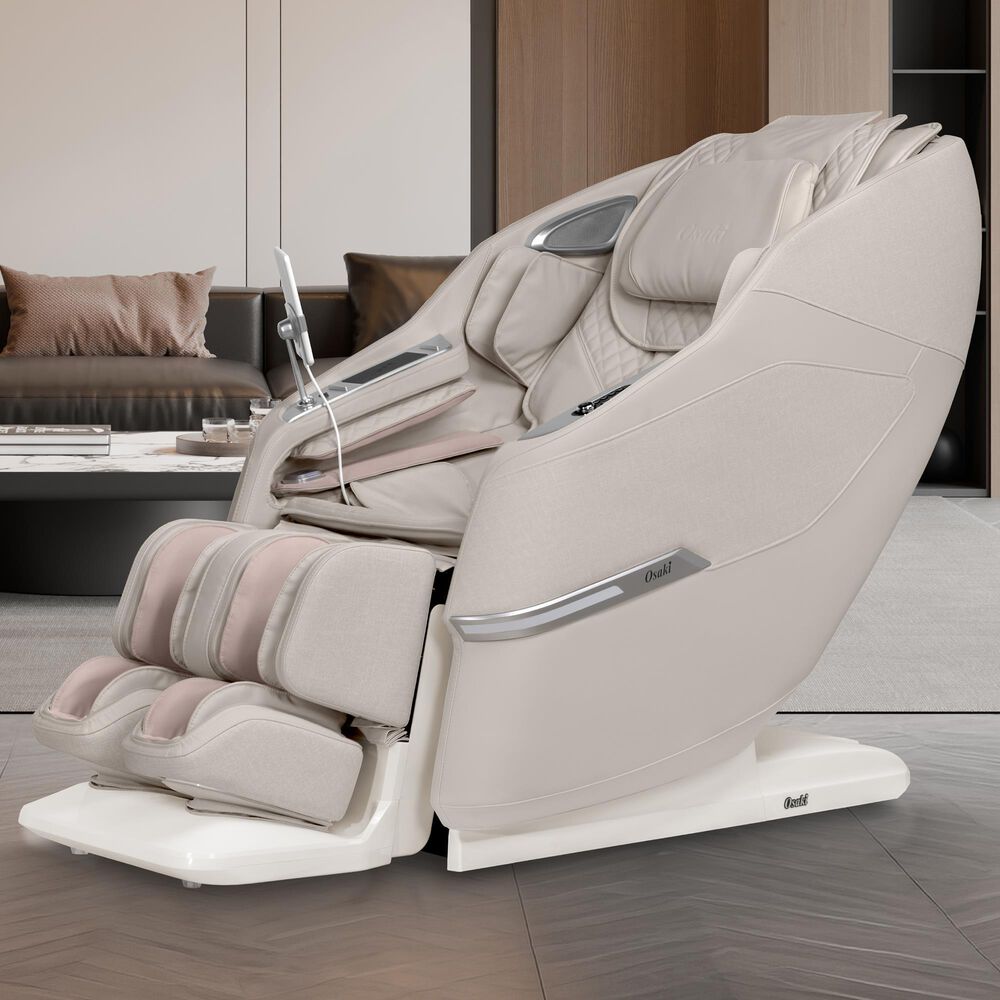 Osaki Aeris AI 4D Duo Power Zero Gravity Massage Chair in Taupe, , large