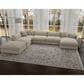 Kas Oriental Rugs Adele Amelia 11"6" x 15"3" Ivory and Grey Area Rug, , large