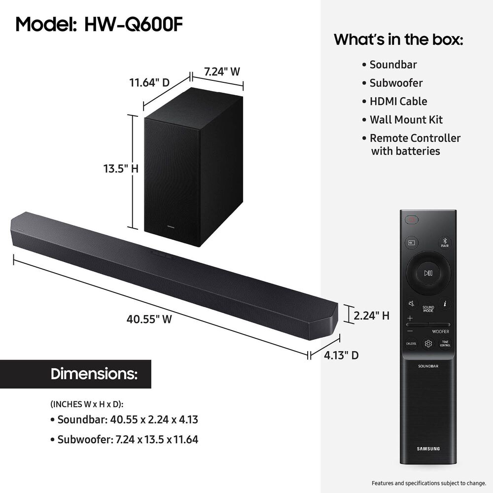 Samsung 85" Class QN70H Series Neo QLED Samsung Vision AI Smart TV with Q-Series 3.1.2 Channel Soundbar System in Titan Gray, Black and Titan Black, , large