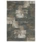 Oriental Weavers Alton Geo Abstract 2"3" x 7"6" Blue and Brown Runner, , large