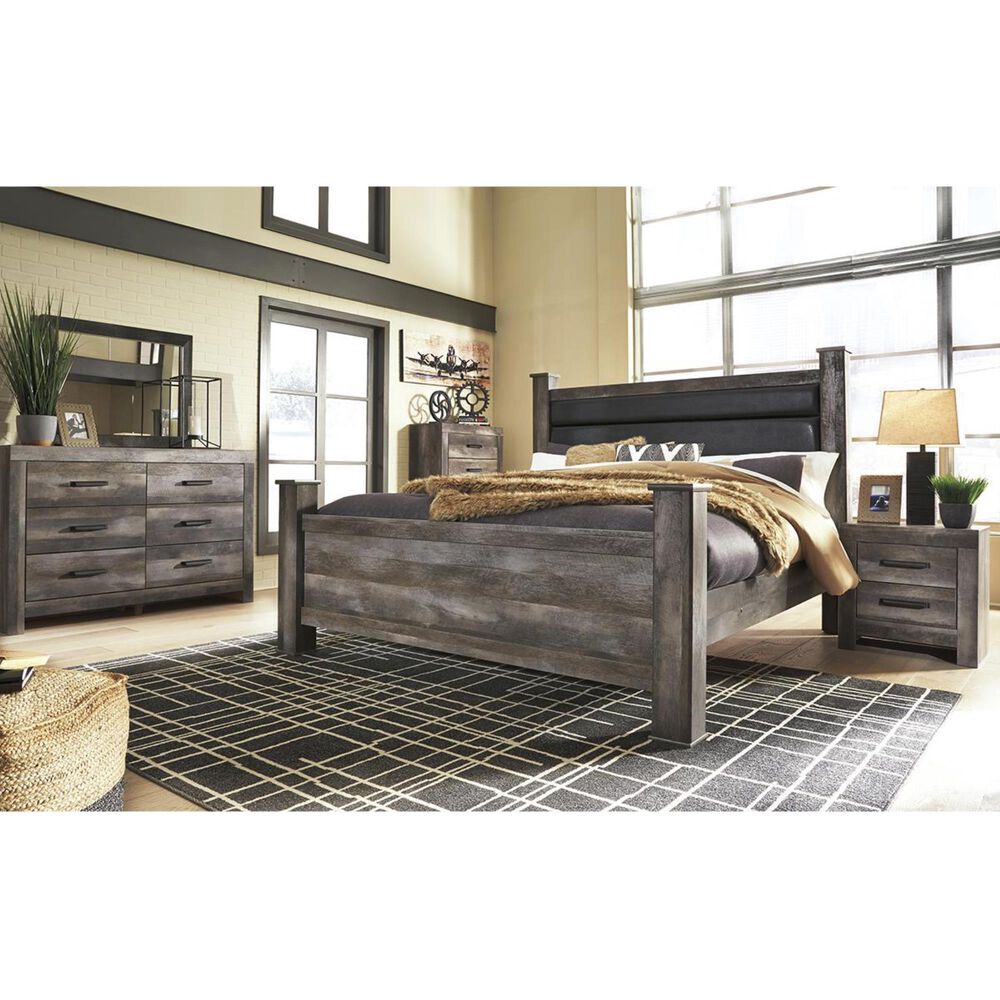 Signature Design by Ashley Wynnlow 2-Drawer Nightstand in Gray, , large
